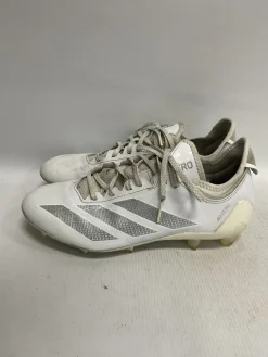 Used Adidas Adult FB Cleats White Senior 10