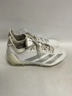 Used Adidas Adult FB Cleats White Senior 10