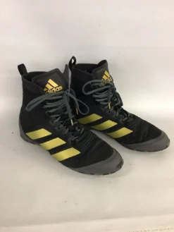 Used Adidas Boxing Shoes Black Senior 7.5
