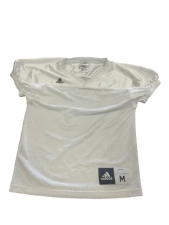 Used Adidas PRACTICE JERSEY FB Top Youth White MD