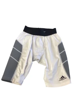 Used Adidas SLIDING SHORTS Other Clothing White MD