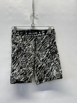Used Adidas SOFTBALL SLIDING SHORTS Other Clothing Black And White MD