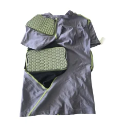Used ADULT PADDED SHIRT FB Top Adult Grey MD