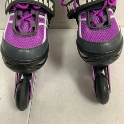 Used Airwalk ABEC-5 SIZE 1-4 Junior Rec Fitness Skates Purple Adjustable