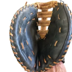 Used Akadema AEAA65 BB/SB First Base LH Throw Black And Natural 13