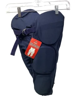 Used Alleson NAVY INTEGRATED FB PANTS Youth FB Integrated Pants Navy Blue XL