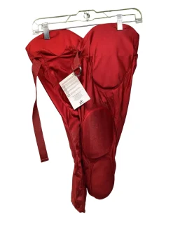Used Alleson RED INTEGRATED FB PANTS Youth FB Integrated Pants Red MD