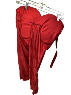 Used Alleson RED INTEGRATED FB PANTS Youth FB Integrated Pants Red SM