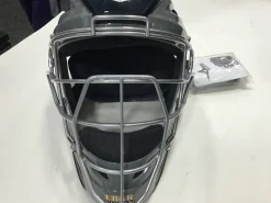 Used All-Star MVP2500-1 Catchers Helmet w/Mask Navy Blue LG