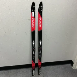 Used Alpina ENERGY Boys XC Ski/Binding Black And Red 120 cm