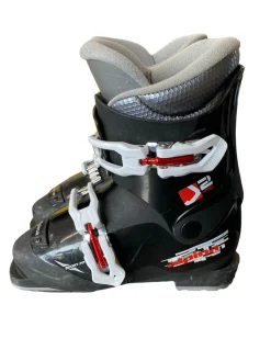 Used Alpina J2 Boys DH Ski Boot Black 205 MP - J01