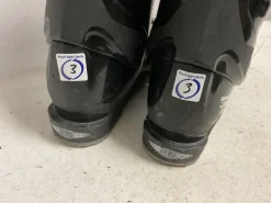 Used Alpina J2 SPORT FIT Boys DH Ski Boot Black 215 MP - J03