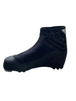 Used Alpina Mens NNN XC Ski Boots Black W 06.5-07 / JR 4.5-05