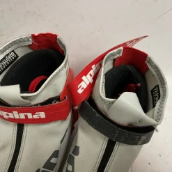 Used Alpina R COMBI JR Boys NNN XC Ski Boots White W 06 / JR 04-04.5