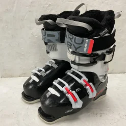 Used Alpina RUBY 65 Girls DH Ski Boot Black And White 240 MP - J06 - W07