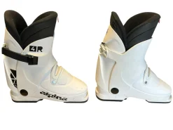 Used Alpina 4R Womens DH Ski Boot White 245 MP - M06.5 - W07.5