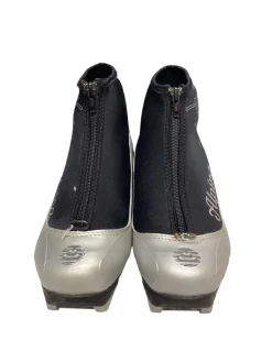 Used Alpina Womens NNN XC Ski Boots Black W 05-05.5 / JR 03.5-04