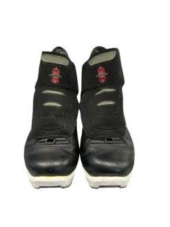 Used Alpina Womens NNN XC Ski Boots Black W 06.5-07 / JR 4.5-05