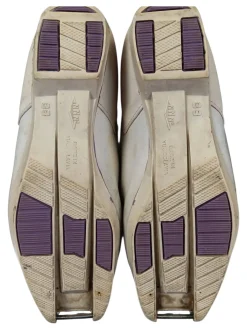 Used Alpina Womens SNS XC Ski Boots Purple W 06.5-07 / JR 4.5-05