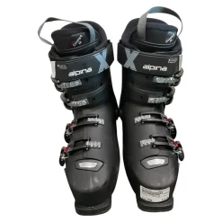 Used Alpina X TRACK 60 Mens DH Ski Boot Black 285 MP - M10.5 - W11.5