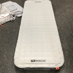 Used AMPEX BERTIN SELF INFLATING MAT Sleeping Bag Royal Blue Senior