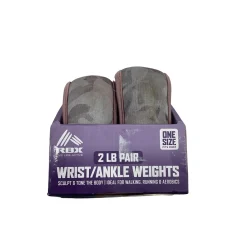 Used Ankle Weights Grey 2 lb