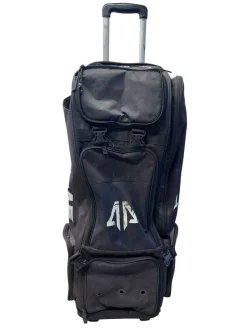 Used APLHA PRIME ROLLER BAG BB/SB Player Wheeled Bag Black