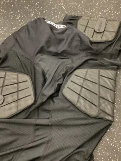 Used Battle Sports INTERGRATED SHIRT FB Top Adult Black XL