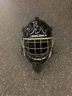 Used Bauer CONCEPT C2 Senior Goalie Helmet/Mask Black M/L