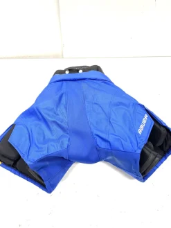 Used Bauer CUSTOM SABRES Inter Goalie Pant Royal Blue MD