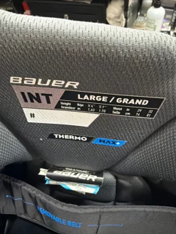 Used Bauer ELITE Junior Goalie Pant Black LG