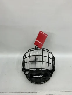 Used Bauer Hockey Wire Mask Black LG