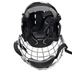 Used Bauer IMS 5.0 COMBO HELMET Helmet Cage Combo Black SM