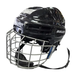 Used Bauer IMS 5.0 COMBO HELMET Helmet Cage Combo Black SM