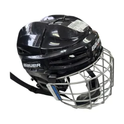 Used Bauer IMS 5.0 COMBO HELMET Helmet Cage Combo Black SM