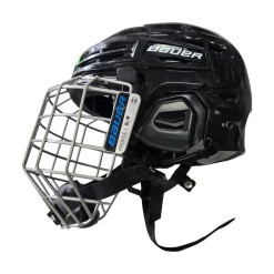 Used Bauer IMS 5.0 COMBO HOCKEY HELMET SM Helmet Cage Combo Black SM