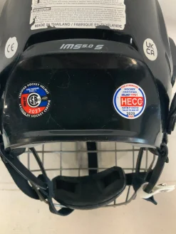 Used Bauer IMS 5.0 Helmet Cage Combo Black SM