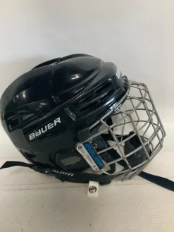 Used Bauer IMS 5.0 Helmet Cage Combo Black SM