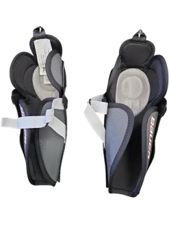 Used Bauer LIL SPORT Junior Shin Guards Black 10"