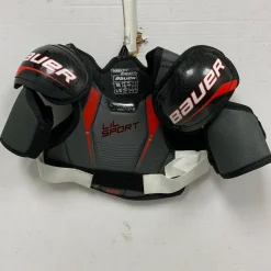 Used Bauer LIL SPORT Youth Shoulder Pads LG