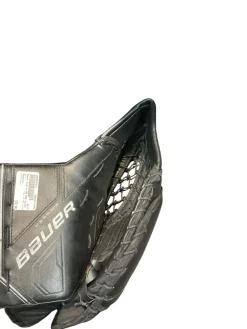 Used Bauer MS PRO GLOVE Inter Goalie Catcher Black