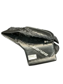 Used Bauer MS PRO GLOVE Inter Goalie Catcher Black