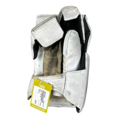 Used Bauer MS PRO Senior Hockey Goalie Blocker White