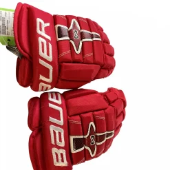 Used Bauer NEXUS N7000 Senior Gloves Red 12"