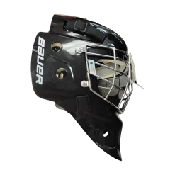Used Bauer NME3 Senior Goalie Helmet/Mask Black
