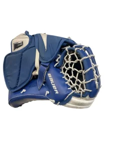 Used Bauer ONE90 Senior Goalie Catcher Royal Blue