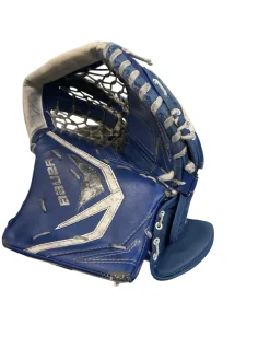 Used Bauer ONE90 Senior Goalie Catcher Royal Blue