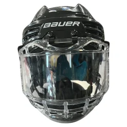Used Bauer PRODIGY Helmet Full Visor Combo Black SM