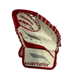 Used Bauer PRODIGY Junior Goalie Catcher Red