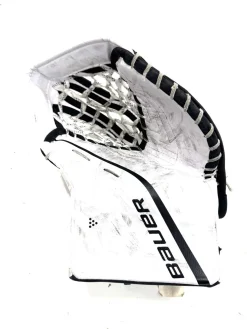 Used Bauer PRODIGY Youth Goalie Catcher White